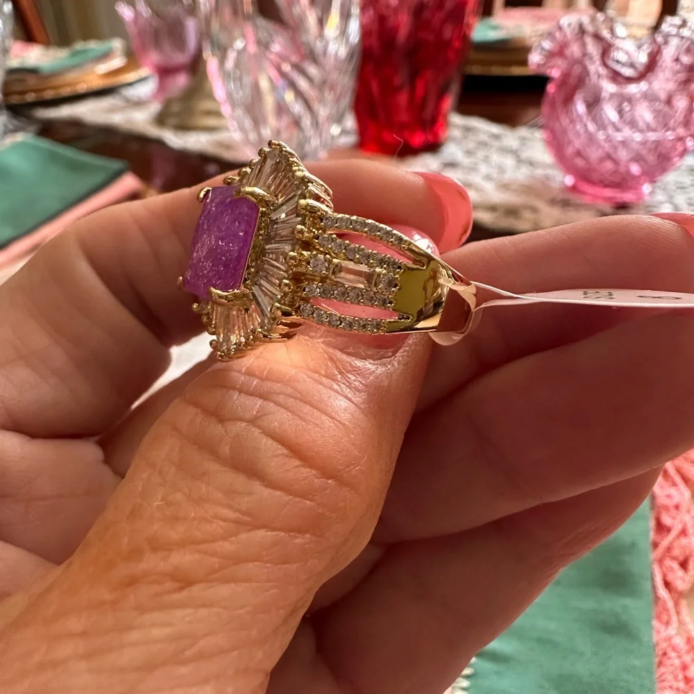 Bomb Party RARE UNICORN Ring Too‎ Brilliant To behave ring Size 8